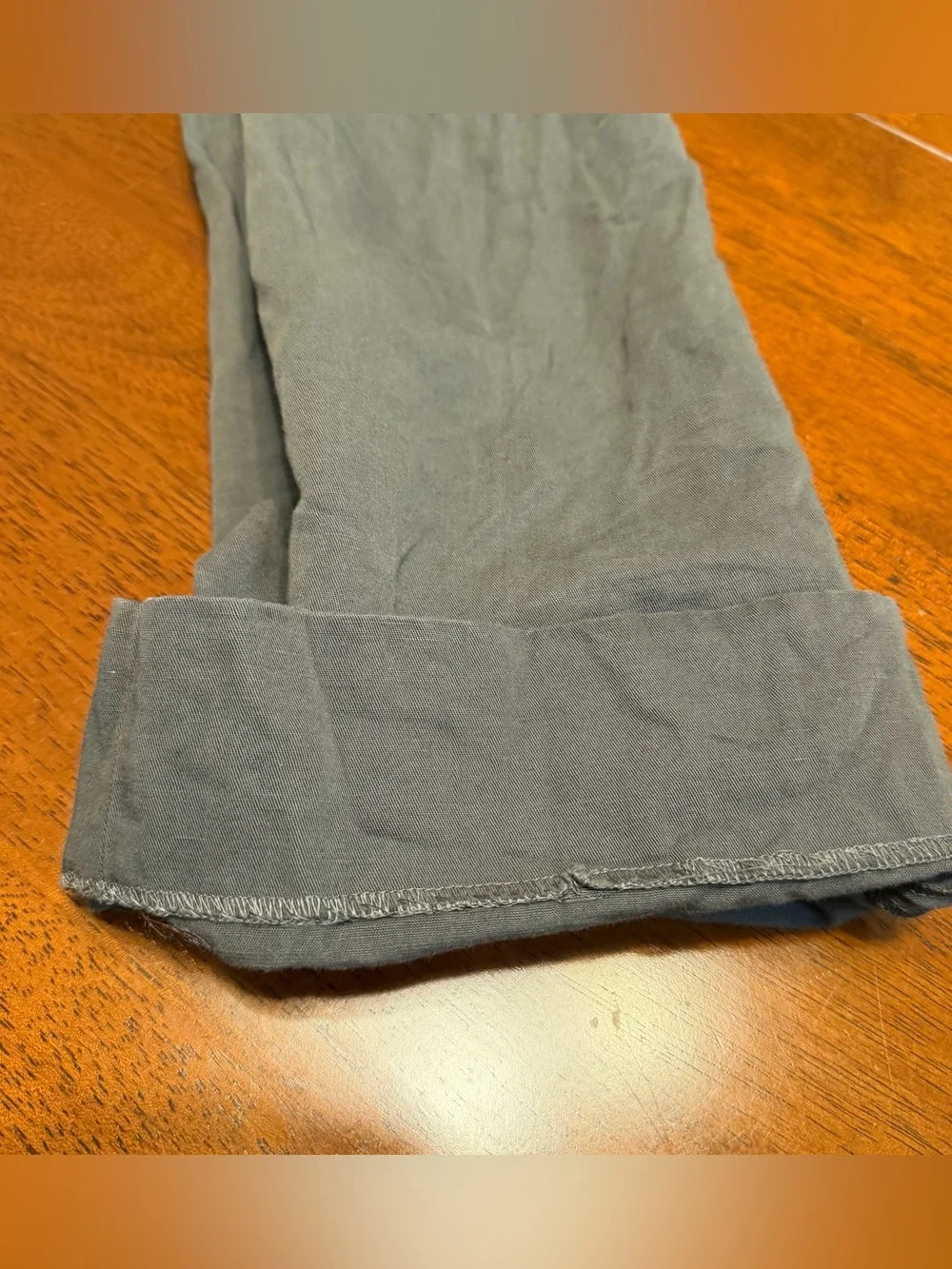 Incotex Slowear Chinolino Mens Gray Linen Cotton Trousers Chino Pants 34x32